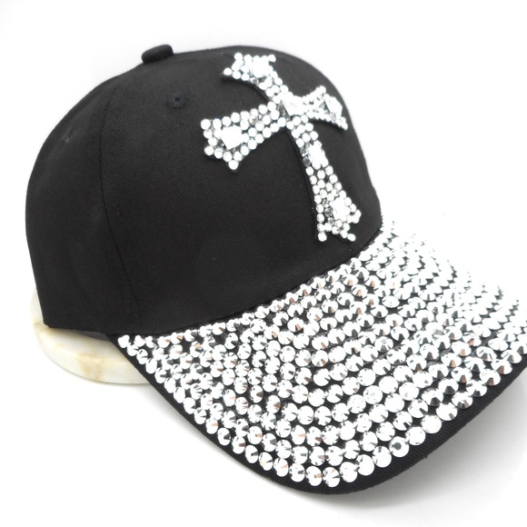 COPY - Cross Major Bling Ab Cap Sun Hat - Picture 3 of 4
